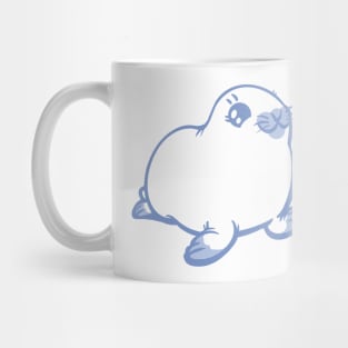 Palest Baby Harp Seal the Animal Mug